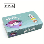 sushi karbid, 12 tk, Žalia - 12 vnt