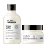 Loreal Metal Detox &scaron;ampoon 300ml + Loreal Metal Detox mask 250ml