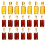 Klaasist veinipudel 100 ml, 20 vnt