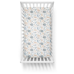 Ankras kummiga voodilina 120x60 siil j&auml;nes