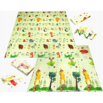 Kahepoolne kokkupandav matt XPE 180 x 200 cm., loomad/lennukid