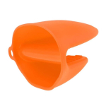 K&ouml;&ouml;git&ouml;&ouml;riistad, 2tk silikoonist ahjukindad k&ouml;&ouml;giahi kuumakindad kuumakindlad potihoidjad toiduvalmistamiseks Protector Orange,