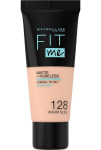 Maybelline FIT ME Matte jumestuskreem 128 Warm Nude, 30ml