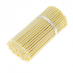 Mesilasvaha k&uuml;&uuml;nlad, valged, Danilovo, No30, 667 g, 50 tk