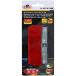 Jalgratta tagumine tuli Dunlop 47577, must/punane