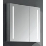 Vannitoa kapp Euroliux GA201 80x70x12 cm, valge