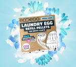 "Ecoegg" keskkonnas&otilde;bralik v&auml;rske pesu valge + kerge pesu jaoks, 50 pesu -