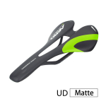 (-UD roheline matt) Itaalia tipptasemel 3K v&otilde;i UD m&auml;gijalgratas Full Carbon Sadle Maanteeratta sadul MTB eesmine Sella Seat ZD136 jalgratta sadul, (-UD žalias matinis)