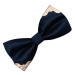 Meeste tumesinine kikilips, elegantne, reguleeritav kaunistusega kikilips