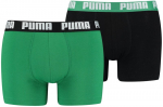 Puma Trikotaažist Alusriided Basic Boxer Green Black 906823 34/L