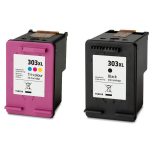 Analoog tintide komplekt HP 303XL Black + HP 303XL TriColor