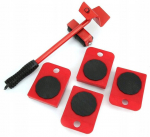 M&Ouml;&Ouml;BLITRANSPORT KOMPLEKT LIIKUVATE RULLIDE T&Otilde;STMISEKS 150KG KOLIMINE