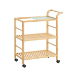 K&ouml;&ouml;gik&auml;ru, SoBuy SVW24-N, 35x65x80 cm, Bambus