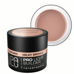Multifunktsionaalne geel Palu Pro Light Builder Gel Milky Brown, 45g