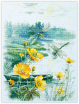 Tikkimiskomplekt Magic Needle "Foggy Morning" 250-070