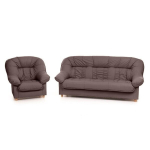 Pehme m&ouml;&ouml;bli komplekt Aleksandra, pruun