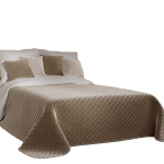 VELVI Dekoratiivne voodikate, suurus 220x240 cm, tume beež, Pruun 220x240