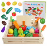 Magnetklotsid puidust lastele Montessori Click4tyoys