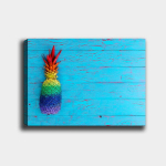 Reproduktsioon V&auml;rviline ananass