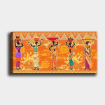 Reproduktsioon l&otilde;uendil Naised, 30x80 cm