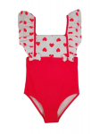 Ujumistrikoo t&uuml;drukutele KD-06 Hearts