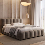 Voodi MAGNATE + Madrats SAPNAS 2 XL|140x200|Hall #15|Veluur