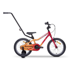 Laste jalgratas TABOU Rocket FR (2025) 16" punane-kollane