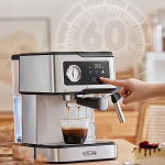 Pool -automaatne espressomasin, millel on 20 -pump