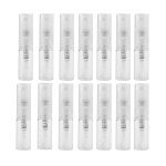200 tk. / Partii 2 ml l&auml;bipaistvatest plastist pihustuspudelid V&auml;ike kosmeetikapakend Spray Parf&uuml;&uuml;mi pudelipihustusmahuti ~ 20826