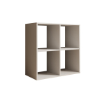 Raamaturiiul Furniture Lenti 2x2, valge