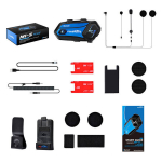 Fodsports M1-S Plus mootorratta sisetelefon (must)