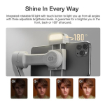 Telefonihoidja Zhiyuni ametlik sujuv Q3 s&uuml;learvuti Gimbal 3 aksiaalne manuaalstabilisaator iPhone 14 Pro Max / Huawei / Xiaomi jaoks