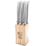 Steak noad Laguiole Premium Line firmalt, 6 tk. alusega, roostevaba teras