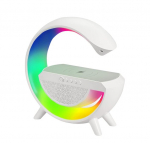 LED nutikas RGB laualamp juhtmevaba laadija ja Bluetooth​​k&otilde;lariga NexusTech BN2