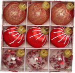 J&otilde;ulupuu plastikkunistused, 9 tk