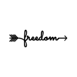 Opviq seinakaunistus Freedom, 1 tk.