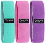 Ostrovit Material Resistance Bands - 3-osaline komplekt