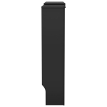vidaXL MDF radiaatorikate, must, 205 cm