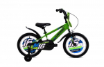 Laste jalgratas Capriolo Mustang, 16", roheline/must