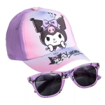 Laste nokam&uuml;ts Hello Kitty Kuromi + p&auml;ikeseprillid