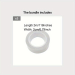 3M/3m Ultra-Hold Juuste Teip: Tugev Topelthelde Paruka Kinnitus, 2cm*3m*5