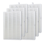 LGM &Uuml;hildub Honeywell HPA Seeria &Otilde;hupuhasti Asendusfilter, MERV17 K&otilde;rge Efektiivsusega HEPA Filter HRF-R1/R2/R3 Mudelitele, Pol&uuml;prop&uuml;leen Materjal., 6 HEPA filtrai