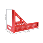 Alumiiniumisulamist T-joonlaud Protractor,  Raudonas MM