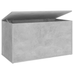 vidaXL hoiukast, betoonhall, 84 x 42 x 46 cm, puitlaastplaat, Pilka