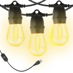 LED string valguskett USB-ga, 5V-USB-10 lemputė-2700k