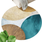 Kaasaegne Geomeetriline Vaip, 31,5 * 31,5 colio / 80 * 80 cm