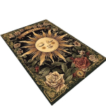 Tarot P&auml;ikese ja Roosi Disain Vaip, 120 cm x 160 cm / 47,24 colio x 63 colio