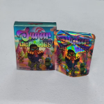 20tk 3D Alumiiniumfoolium Ziplock Kott Vertikaalne Holograafiline Veekindel Korduvkasutatav Kotid