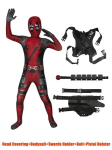 Deadpool Cosplay &uuml;likond - maski ja aksessuaaridega superkangelase keha ja t&auml;iskasvanutele m&otilde;eldud aksessuaarid - 5tc -334, 170 (sobib 160-170 cm)