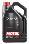 Motul Specific Ford 948B 5W20 mootori&otilde;li, 106352, 5 l